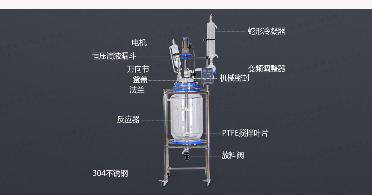 S-100L雙層玻璃反應釜